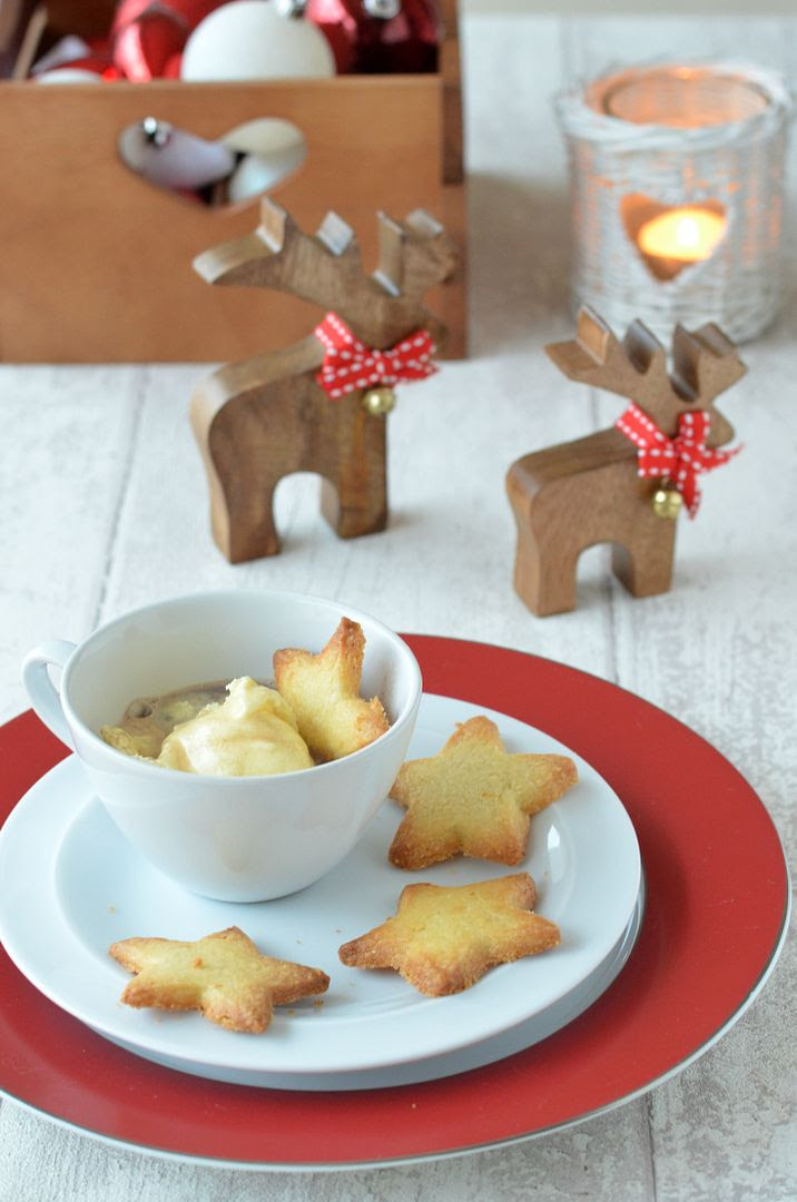 Affogatto With Shortbread Biscuits