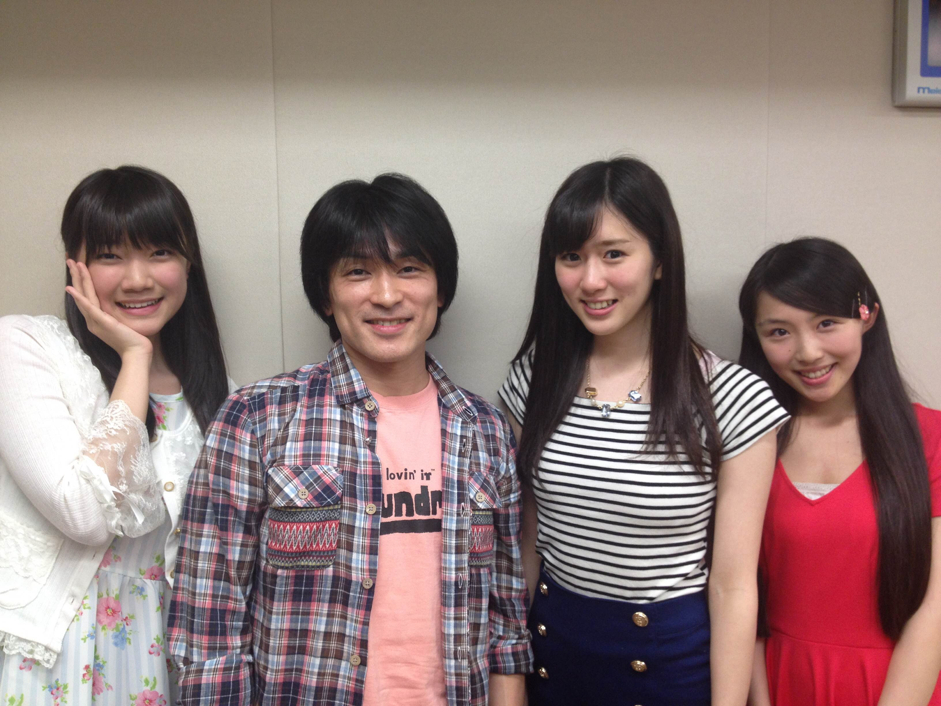 森田成一さん ありがとうございました 辻美優 花房里枝 高橋美衣の美声女学園 放課後ラジオ部 オフィシャルサイト
