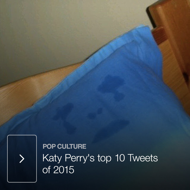 Katy Perry's top 10 Tweets of 2015