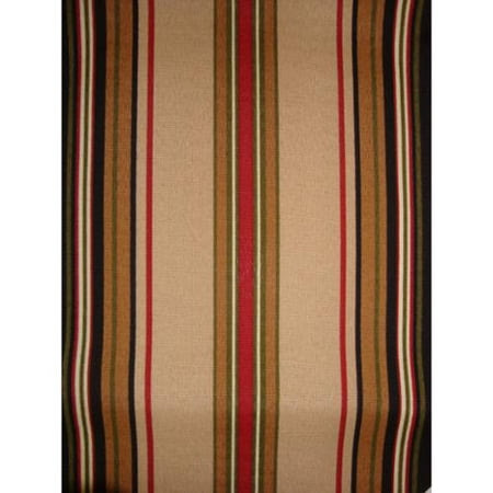 Pelican Harbor Sofa in Royal Oak-Fabric: Black & Tan Stripes