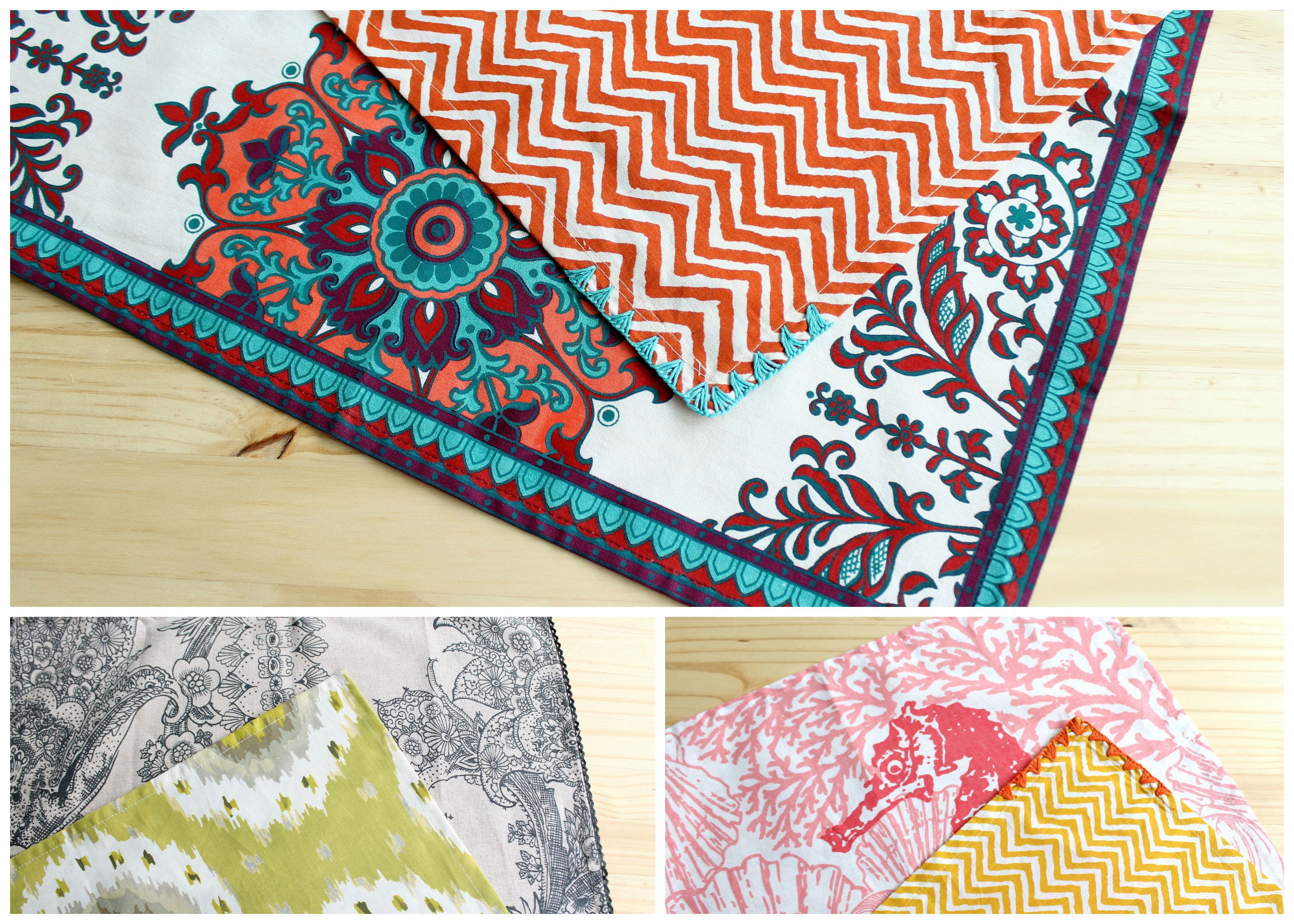 20 Minute Throw Pillows: Whip these up in no time at all. They're cute, quick and easy. || I'm making a bunch of these for my couch! So adorable.