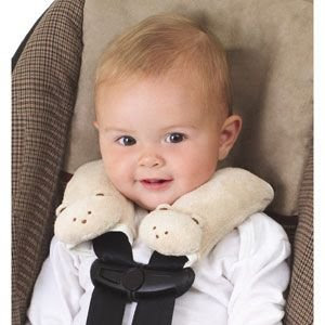 Kiddopotamus Cushystraps Super Soft Strap Covers Fawn Teddie Bears