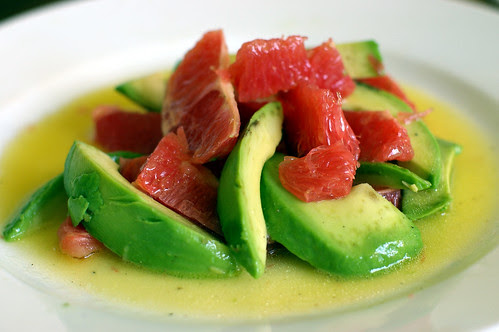 Grapefruit and Avocado Salad
