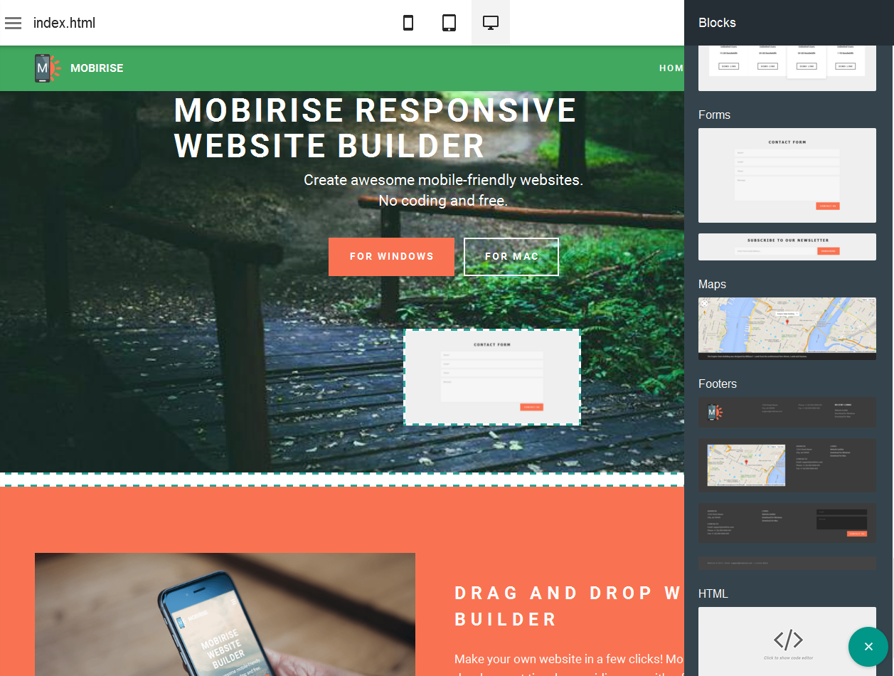 Responsive Website Builder You found 70 html website builder plugins, code & scripts from $4.