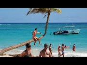 Hot BEACH WALK and Dancing Dominican Republic vacation 2019, paling populer!