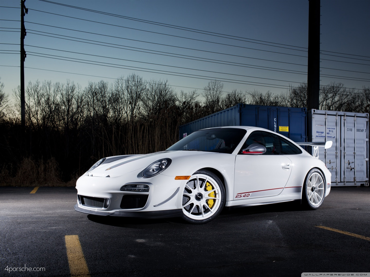 White 2012 Porsche 911 GT3 RS 40 ❤ 4K HD Desktop Wallpaper for