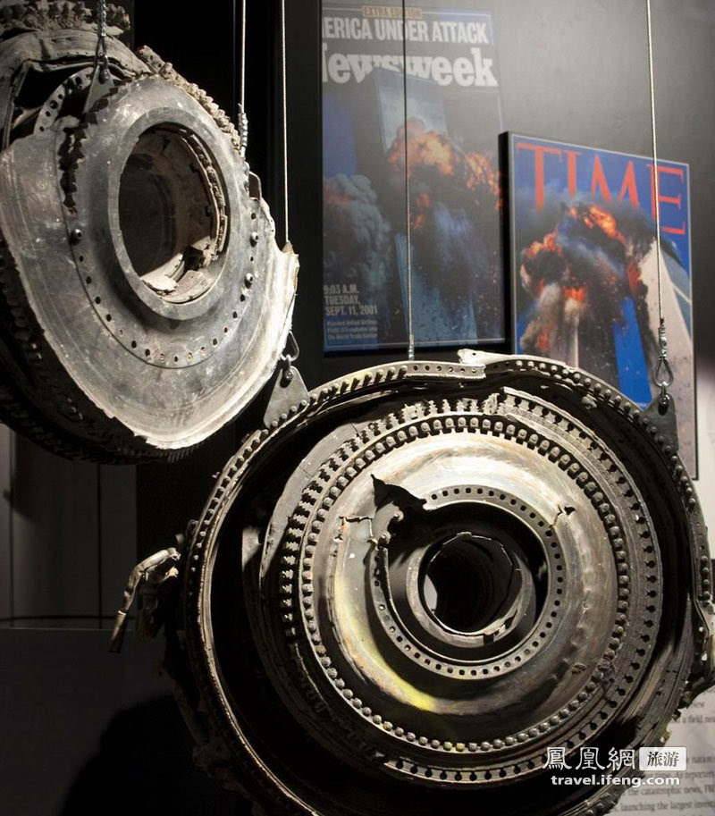 911事件被劫持飞机残骸在华盛顿展出_旅游频道_凤凰网