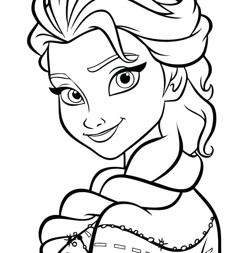 Elsa Frozen Drawing Full Body | Free download on ClipArtMag