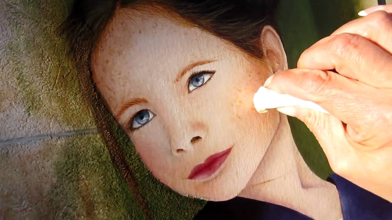 Comment peindre un visage d'enfant - YouTube