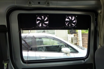 日本一周 たそがれの旅 車中泊の装備 ３ 網戸と換気扇の作成