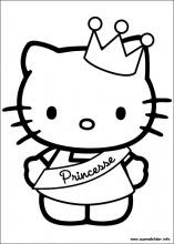 Ausmalbilder Von Hello Kitty Zum Drucken