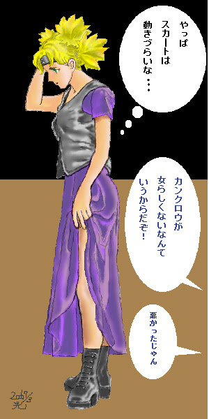 お絵描き練習中 最新イラスト 女の子を塗るのが楽しい