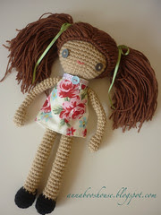 Crochet doll finished