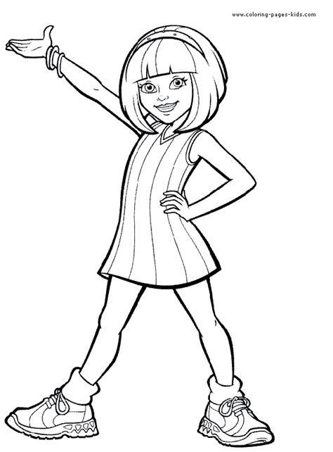 girl color page coloring pages  kids family people
