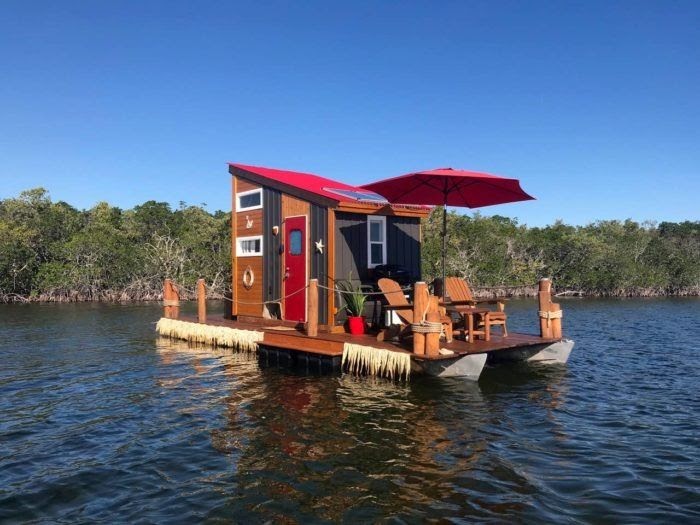 New Top Floating Tiny House, House Plan Ideas