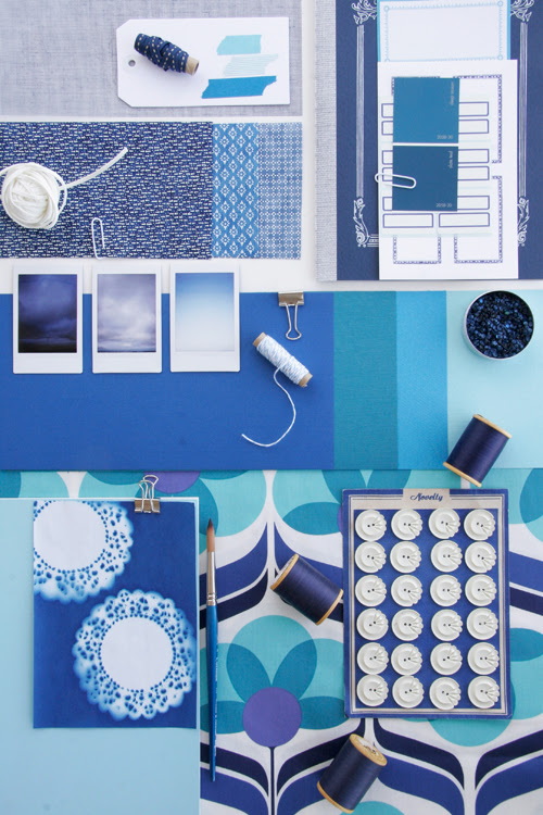 Blues, Aquas, Whites and Sand