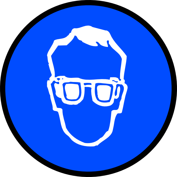 Ppe-glasses Clip Art at Clker.com - vector clip art online ...
