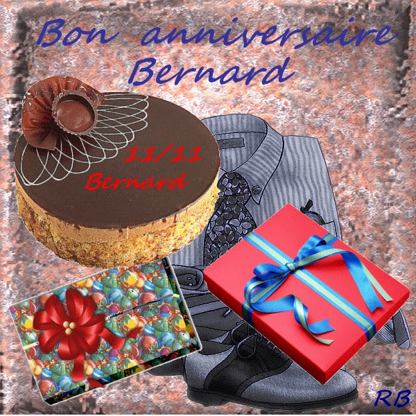 Bon Anniversaire Bernard