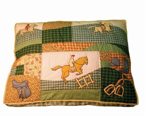 Petmate 40 x 30 Equestrian Quilted Pet Bed