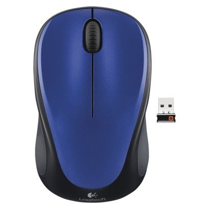 Logitech Wireless Mouse M315, Blue (910-003132)