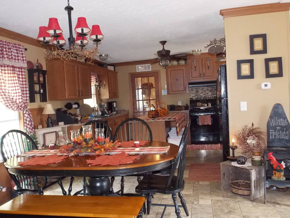 Manufactured Home Decorating Ideas  Primitive Country Style
