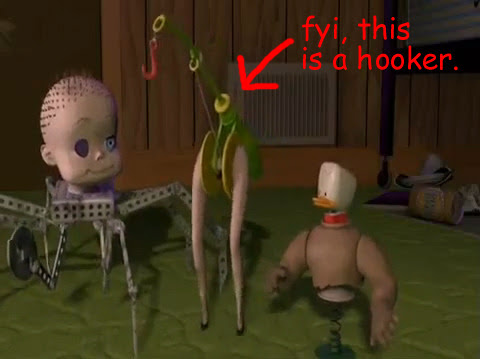 Crane Toy is a Hooker