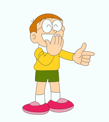  act of shizuka, Nobita is the main character of the doraemon series
