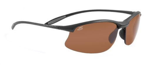 Serengeti Maestrale Polar Sunglasses,Satin Black with Drivers Lenses