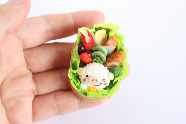 ミニチュアキャラ弁 ぶたさん みすみ工房便り