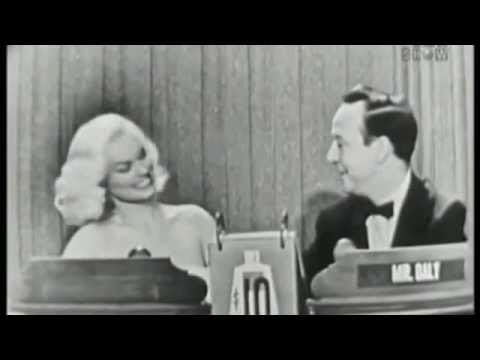 Mystery guest Mamie Van Doren promotes her new film Untamed Youth Mystery guest Mamie Van Doren promotes her new film Untamed Youth