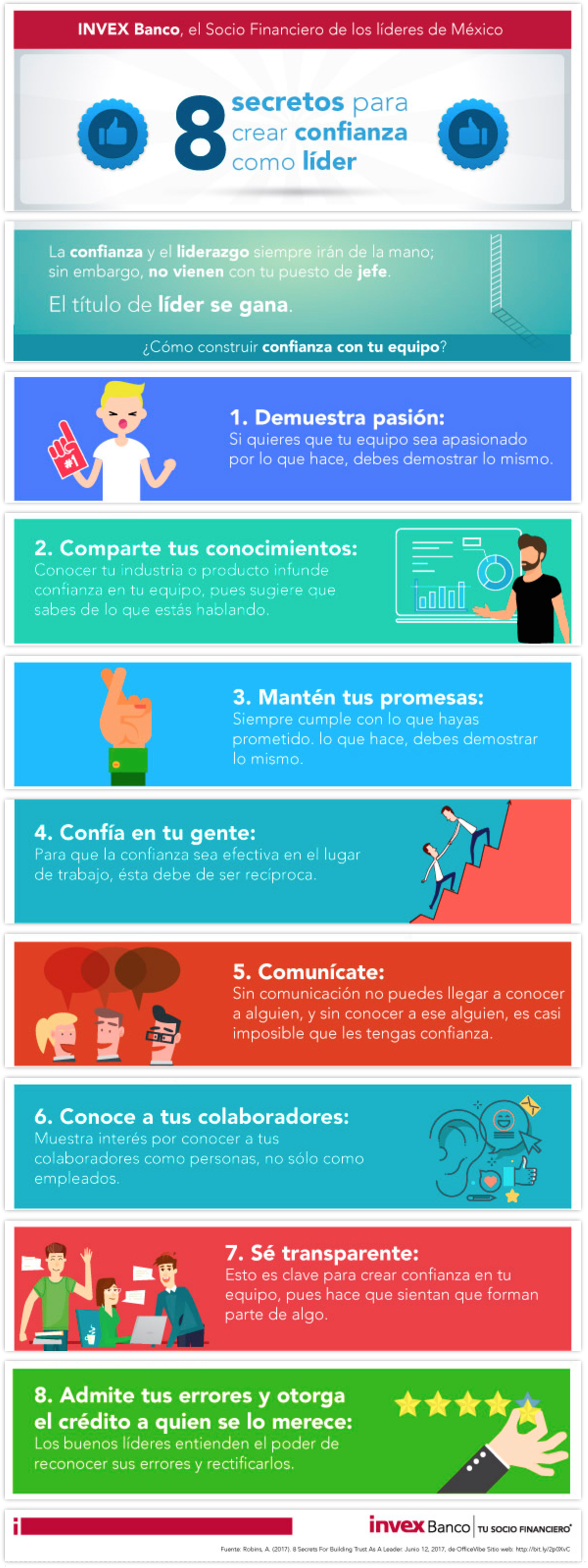 8 secretos para crear confianza como líder