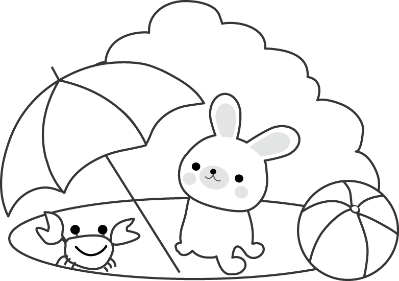 夏のイラスト６月 ７月 ８月 無料イラスト