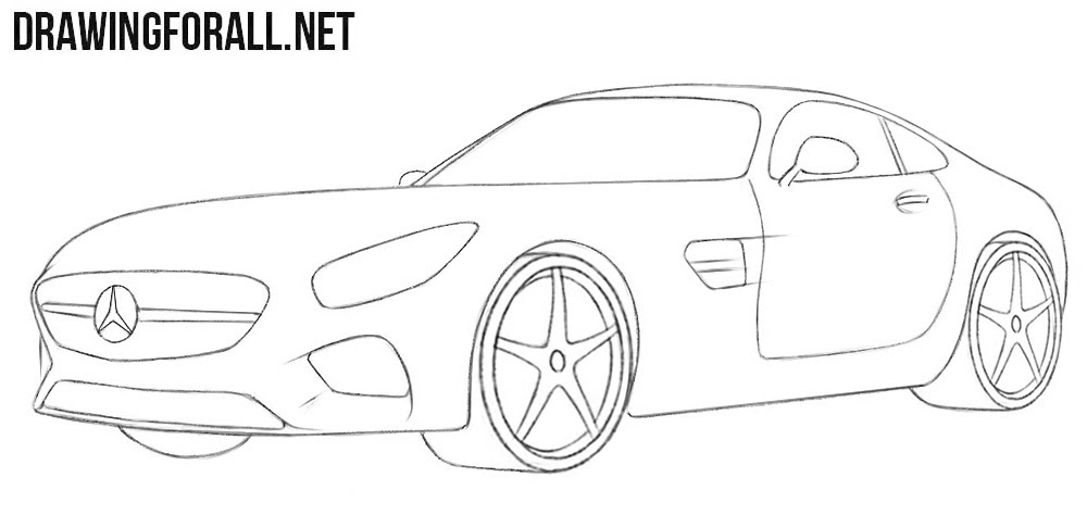 How to Easily Draw a Car | Drawingforall.net