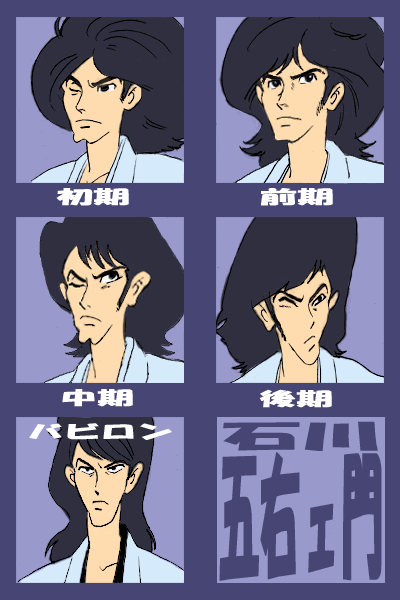 P3メインキャラクターの変遷