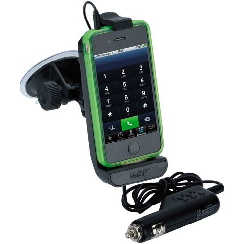 Hr Richter T5-30411 Station de charge/Support voiture pour iPhone 4/3GS/3G/iPod TOUCH iGrip Try-Me