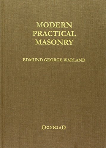 Modern Practical Masonry, by Edmund George Warland