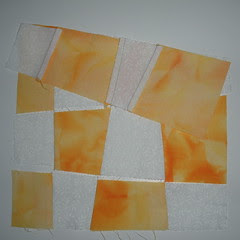 Sew the rows together