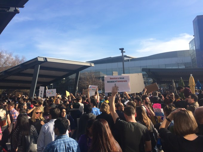 google protest