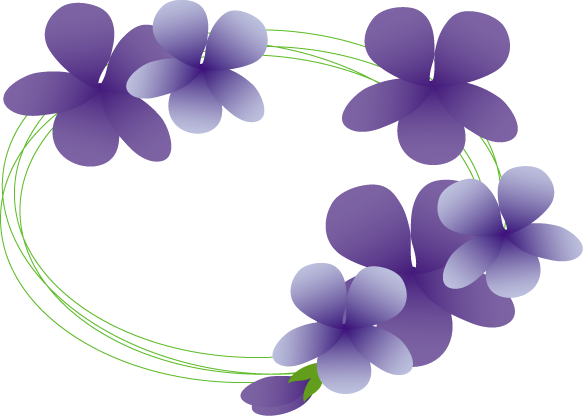 春 すみれ イラスト スミレの花 無料イラスト フリー素材