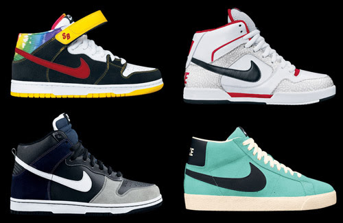 Nike's official roster of August releases for SB 