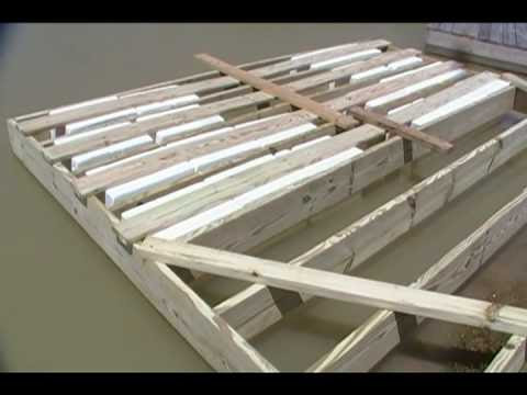 building a deck on the farm pond - youtube