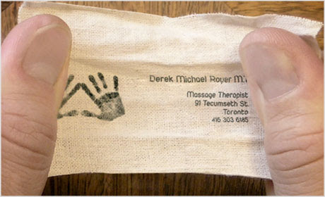A few memorable business cards | David Airey, graphic designer