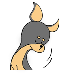 ミニピン ミニチュアピンシャー祭り Lineスタンプ Lazy Sunday