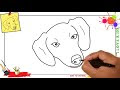 Easy Drawing Of A Dog Head / How To Draw Dog - Get the dog directed drawing printables here.