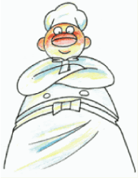 コックさん誕生秘話 かわいいコックさん