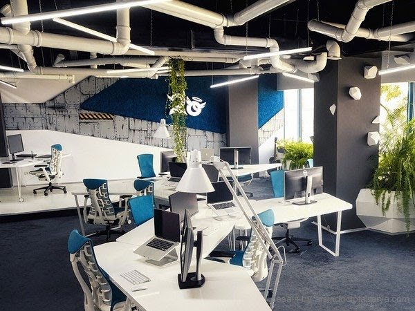 Contoh Ruang Kantor Minimalis Gambar Rumah Idaman