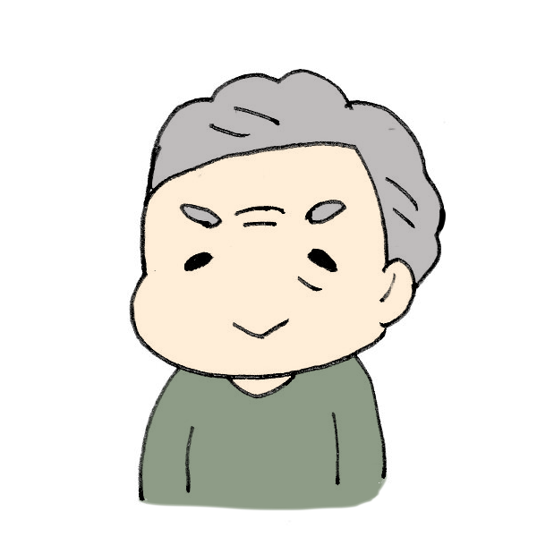 笑うおじいちゃんのイラスト かわいいフリー素材が無料のイラストレイン