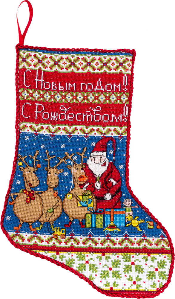 Набор для вышивания Panna ПР-1527 Веселый сапожок 