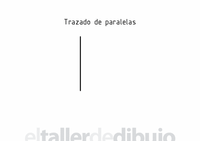 Trazado de paralelas 3