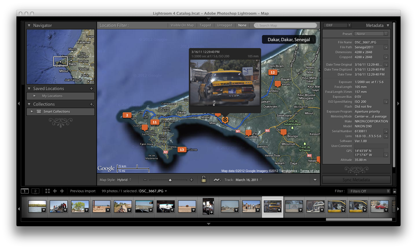 Adobe Lightroom 4 released  with extensive Geotagging support